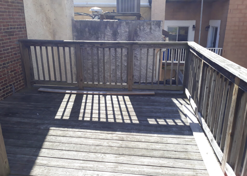 Apartment Balcony Left