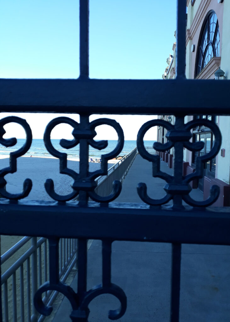 Beach Through Gate