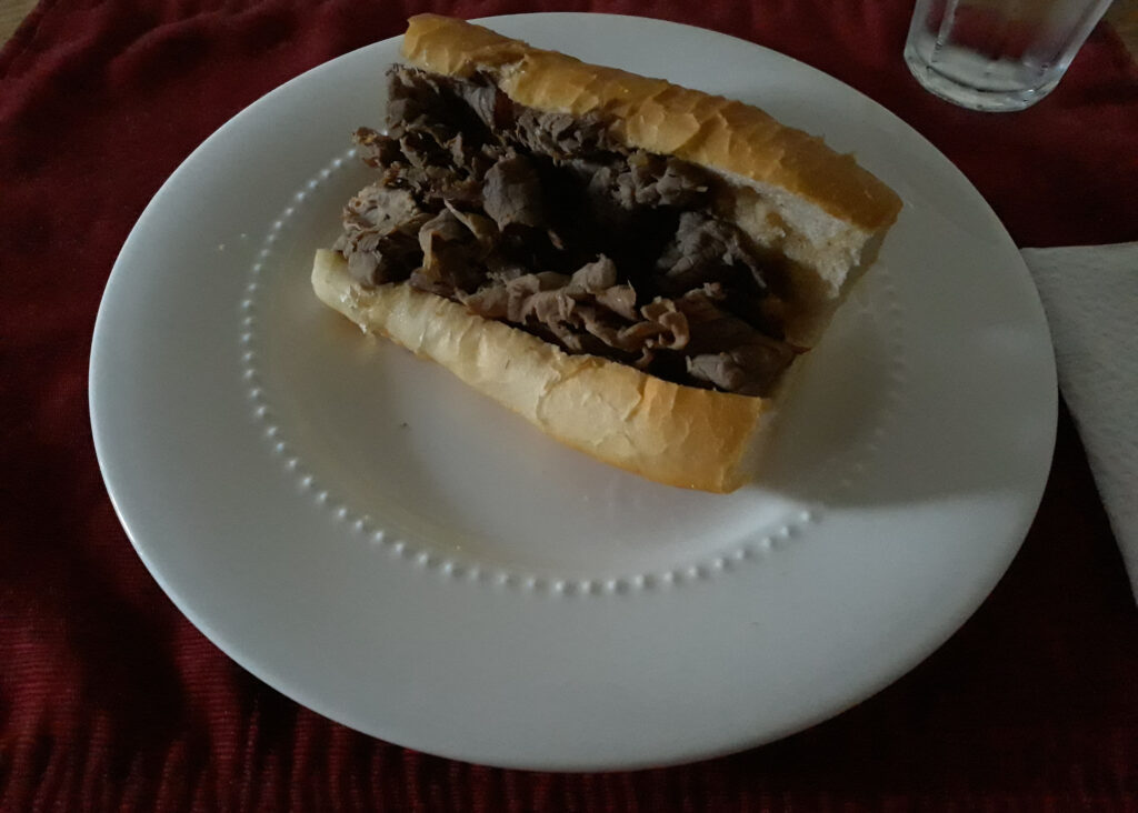 Last Half of DiNic's Roast Beef